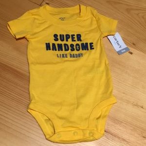 Super Handsome Like My Daddy Onesie